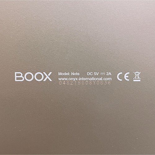 Onyx BOOX Note 10.3 inch E-Ink E-Book Reader Tablet Tested - Picture 9 of 10