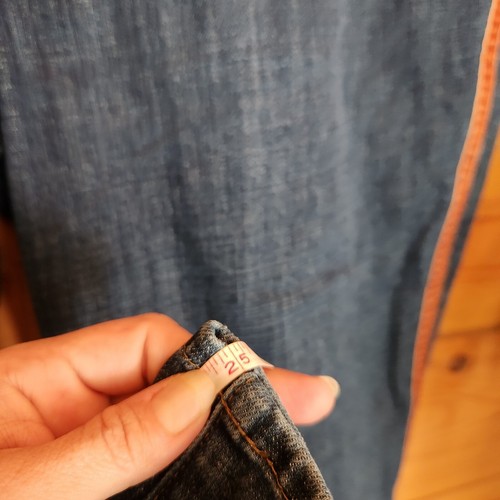 "Jeans Talbots nuovi con etichette vita alta moderni alla caviglia taglio dritti a righe taglia plus 18 X 25" - Foto 4 di 9
