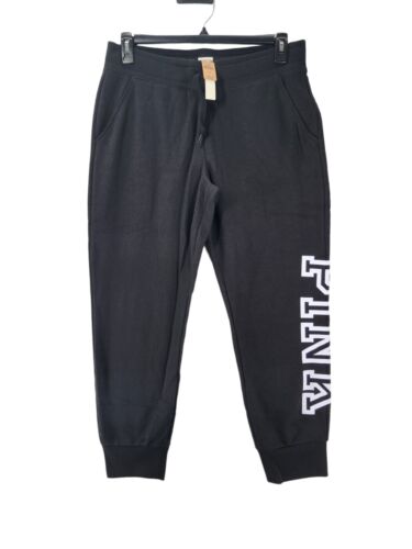 Victoria’s Secret PINK Everyday Lounge Skinny Jogger Black Sweatpant Pant L
