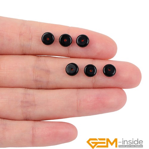 2x6mm Natural Gemstone Rondelle Heishi Disc Spacer Beads for Jewelry Making 15" - Picture 165 of 178