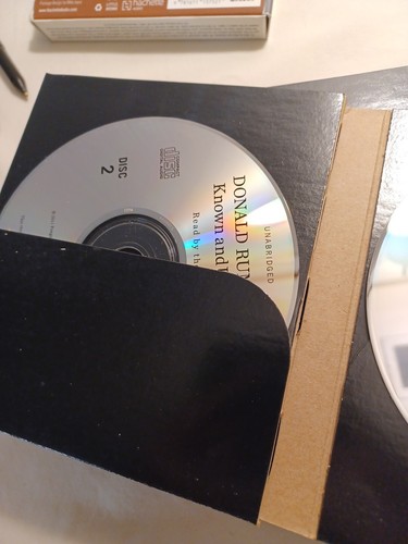 Donald Rumsfeld Known And Unknown A Memoir Read By Author Audio book 24 Cd Set - Picture 6 of 11