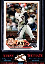 1-2023 Topps Update RC Patrick Bailey San Francisco Giants #US8