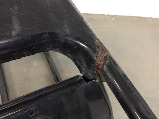 Harley-Davidson Electra Glide Classic 1987 chasis de cuadro principal FLHTC 3172 X Foto 3 de 4