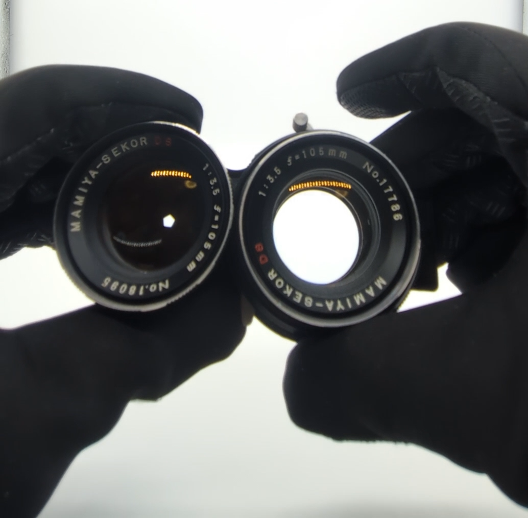 Mamiya Sekor 105mm f/3.5 ダブルレンズ Mamiya-Sekor 105mm f3.5 D Lens for Mamiya TLR | Blue Moon Camera