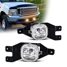 Fog Light Assembly for 1999-2004 Ford F250 350 450 550/ 2001-2004 Ford Excursion