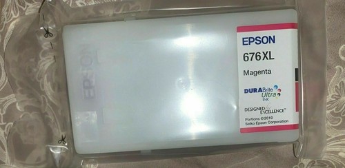 Epson 676 XL PRO magenta red ink 