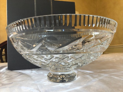 Waterford Crystal Ring of Kerry Bowl 11" Romance Ireland Designers Gallery Box - Picture 5 of 12