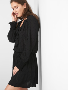 gap ruffle dress