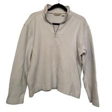 Tommy Bahama Half-Zip Sweatshirt Size Medium 8/10 