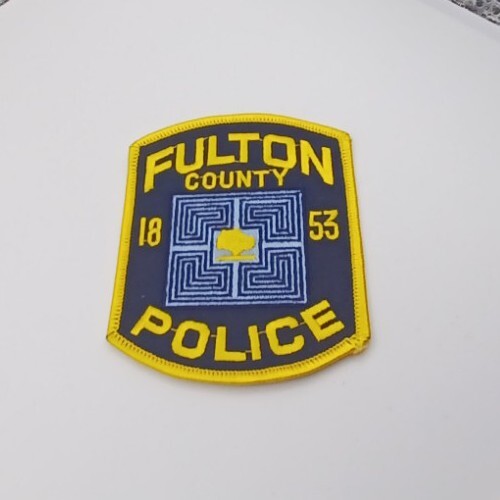 State of indiana fulton county 1853 police patch ebay