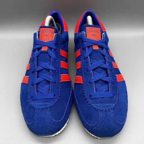 Adidas Originals Zurro Sunset Blue Solar Red H05742 Men Uk 8.5 Terraces Casuals - Picture 4 of 9