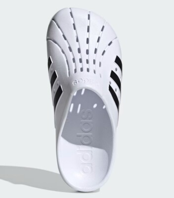 NEW ADIDAS MENS ADILETTE CLOGS SLIP ON SLIDES ~ SIZE US 11 