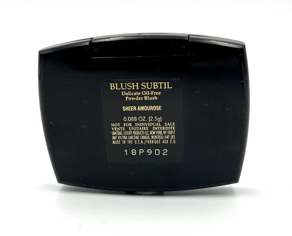 ¡Nuevo! Rubor en polvo sin aceite delicado Lancome Blush ~ Amourose transparente ~ 2,5 g Foto 2 de 2