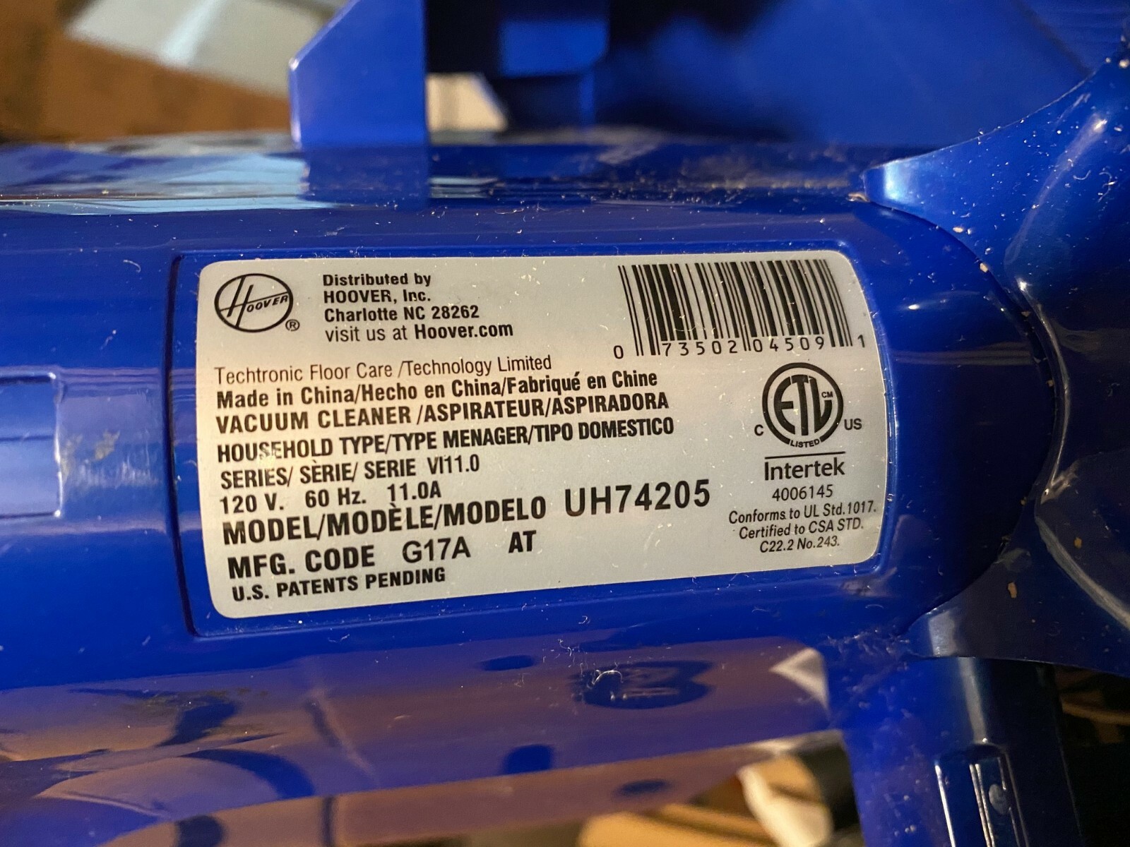 Power Brush Assembly for Hoover UH74205 POWERDRIVE UPRIGHT Vacuum