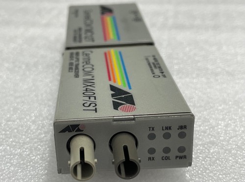 Allied Telesis CentreCOM AT-MC12T + AT-MX40F/ST Modules - Picture 5 of 5