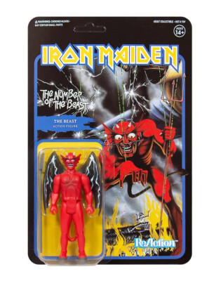 IRON MAIDEN The Number Of The Beast THE BEAST Super7 Action Figure Limited Ed