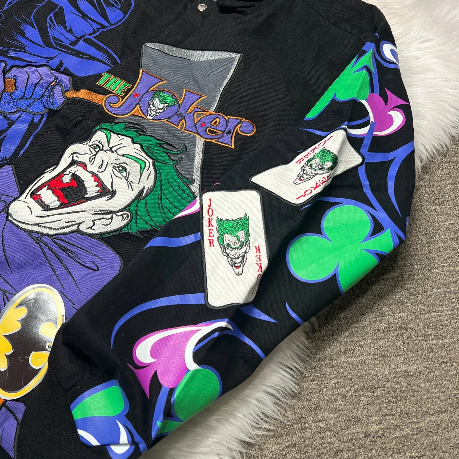 VINTAGE THE JOKER  JACKET DC COMICS BATMAN