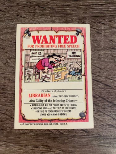 1986 Garbage Pail Kids Series 4 U-pick Very Good/Excellent Condition - Picture 42 of 156