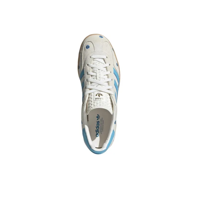 Size 6 - adidas Gazelle Indoor Light Blue Floral Embroidery W for