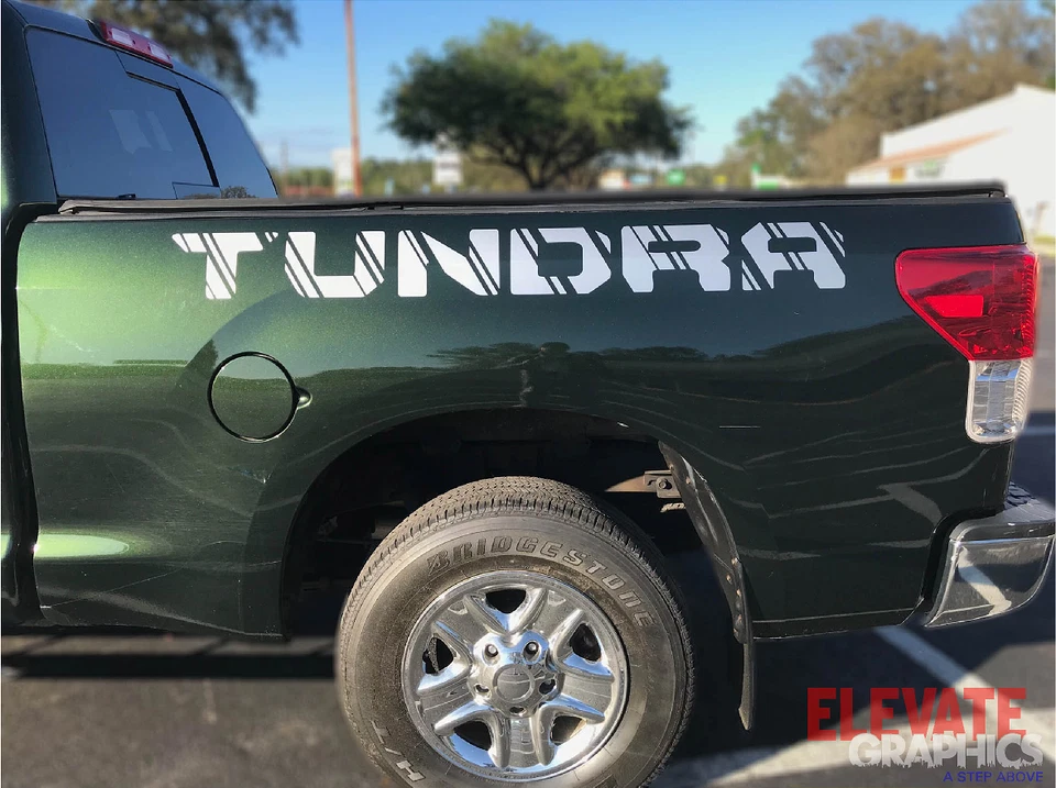 For Toyota Tundra Decals Slash Stripes Side Vinyl Graphics 3M Stickers 2007-2026 - Изображение 4 из 4
