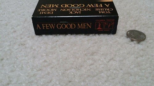 VHS A Few Good Men, 1993, Color, R, Tom Cruise, Jack Nicholson, Demi Moore - Picture 3 of 9