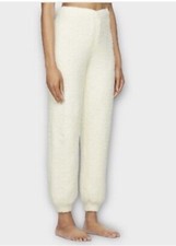 SKIMS Cozy Knit Jogger Lounge Pants In Bone Women  s Size L/XL