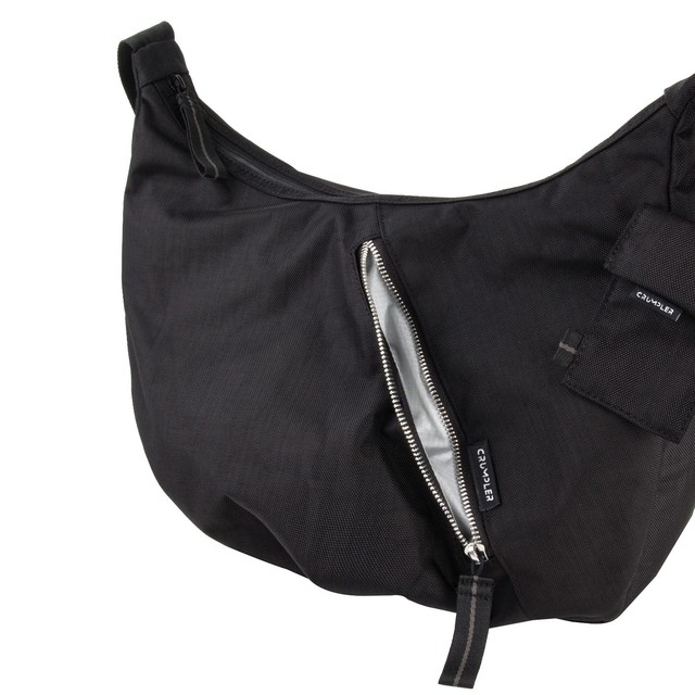 Crumpler Dzph007 Doozie Photo Hobo Camera Sling Bag Blackmetallic