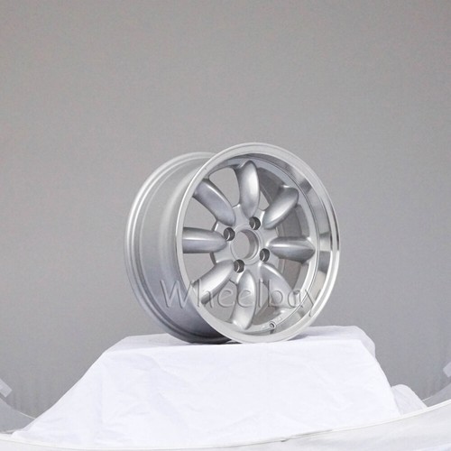 4 PCS ROTA WHEEL RB 15X7  4X100 30 67.1 RYL SILVER . - Bild 3 von 5