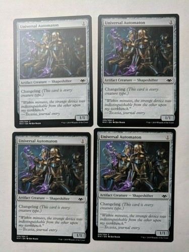 Universal Automaton playset (4 cards) Modern Horizons NM MH1 MtG Magic