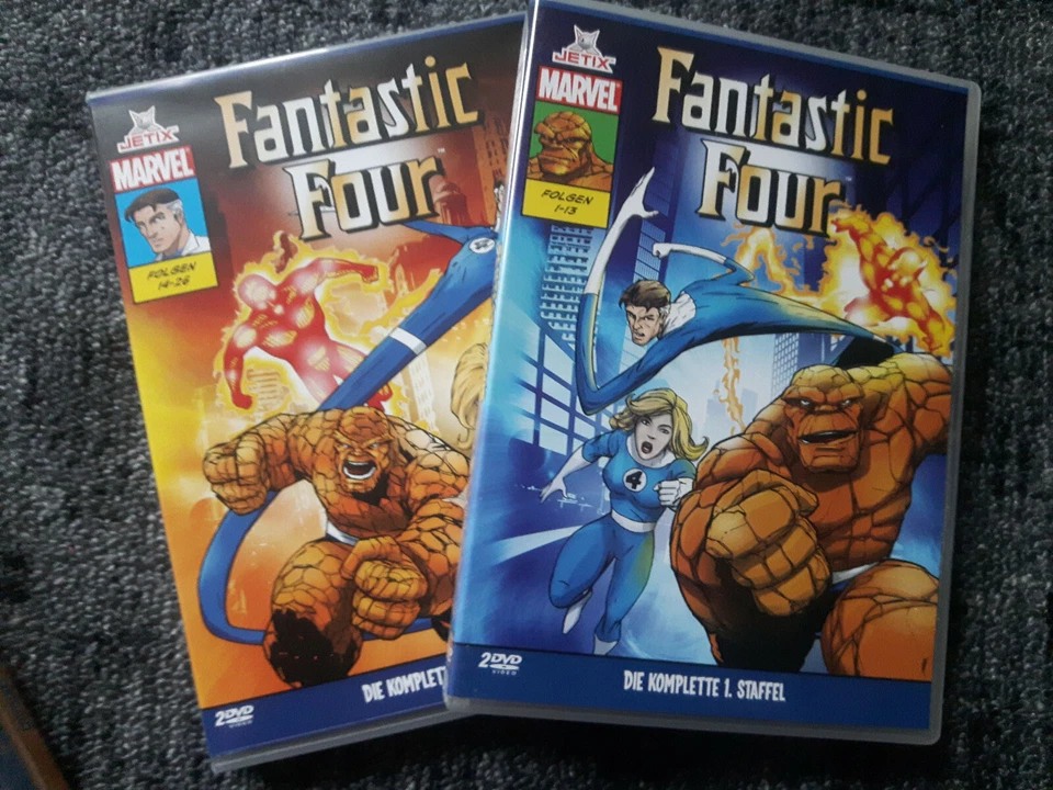 FANTASTIC FOUR - Die komplette Serie - 4 DVD Set - NEU - alle 26 Folgen Animated - Bild 4 von 4