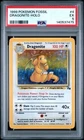1999 Pokemon Fossil #4 Dragonite - Holo PSA 5 EX LOW POP