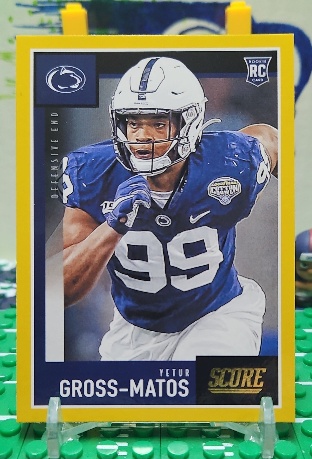 Yetur Gross-Matos Panini Score #340 Gold