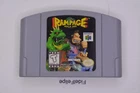 Rampage World Tour (Nintendo 64, N64, 1997) Authentic & Tested Cartridge
