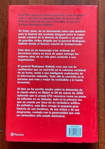MI VIDA CONTRA ETA - ENRIQUE RODRÍGUEZ GALINDO - Foto 2 di 5