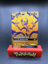 Lunala GX Solgaleo GX Gold Pokmon TCG Lunala GX SM103a & Solgaleo GX  SM104a  Hidden Fates Gold Promo Cards NM Solgaleo GX Pokmon TCG Cards