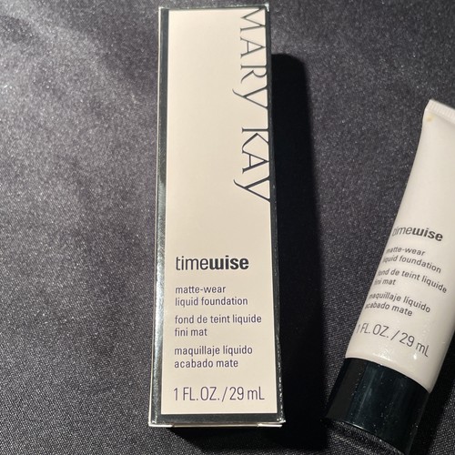 MARY KAY Timewise Matte Wear IVORY 5 Liquid Foundation 1Oz. 038754 Discontinued - Picture 2 of 10