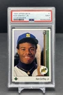 1989 UPPER DECK MLB #1 Ken Griffey Jr. Seattle Mariners RC Star Rookie HOF PSA 9