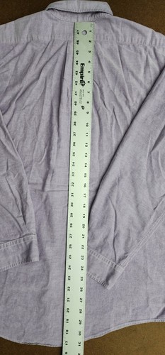 Vtg Jos A Bank Men's Lavander Purple Oxford Button Down OCBD Shirt 17 USA Ivy. - Picture 8 of 10