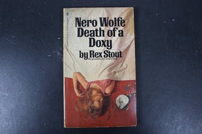 Nero Wolfe Death of a Doxy Rex Stout 1977 Bantam Printing Mystery PB