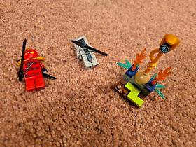 Lego Ninjago 66444 Super Pack, 9441 Kai's Cycle 9442 Jay's Fighter 9591 Weapons