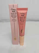 Charlotte Tilbury Pillow Talk Pink Pop Matte Beauty Blush Wand Easy Liquid Blush
