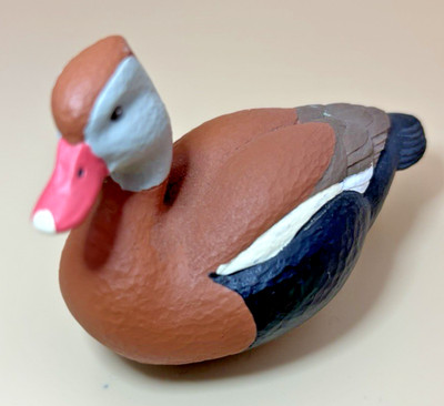 Jett Brunet Ducks Unlimited Black-Bellied Duck #22 Mini Decoy w/Collection Card