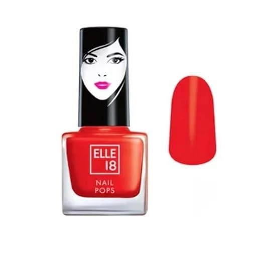 Elle 18 Glossy Finish Nail Pops Nail Polish, 129.5ml