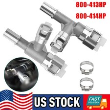 2pcs Metal Heater Hose Connector For Cadillac Chevrolet Gmc 800-413hp 800-414hp 2pcs Metal Heater Hose Connector For Cadillac Chevrolet Gmc 800-413hp 800-414hp