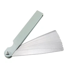 100B-14 4" Long 0.05-1.00mm Thickness 14 Leave Measuring Tool Feeler Gauge
