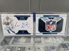 2017 National Treasures Ryan Switzer Booklet NFL Logo Patch Auto True 1/1!