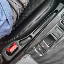 2er Set Autositz Lückenfüller Organizer Aufbewahrungsbox Universal Dichtleiste
