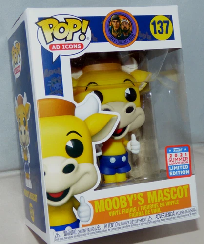 Funko Pop! Vinyl Figure - Ad Icons #137 - Mooby's Mascot - 2021 Summer Exclusive