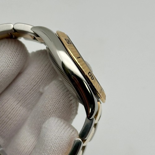 Rolex Datejust Turnograph 116263 36 mm acero oro amarillo 18 quilates esfera champán - Imagen 4 de 8