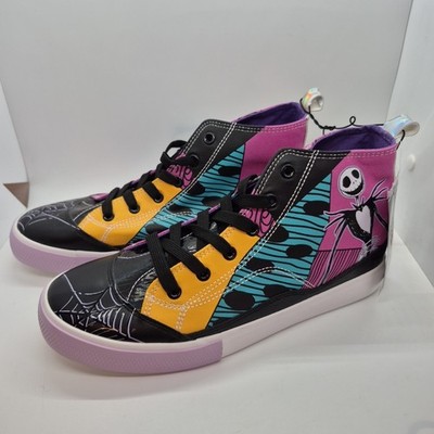 NEW Disney The Nightmare Before Christmas Sneakers High Top Shoe Size 9.5 NWT